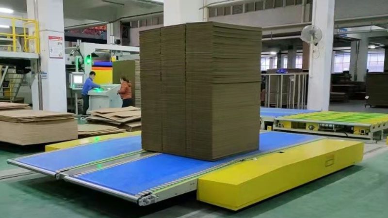 Sistema automático de inserción de palets