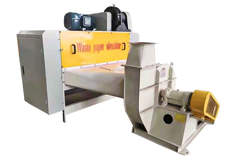 Trituradora industrial para cartón y papel