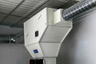 Sistemas de aire de impacto y separador de material rotativo