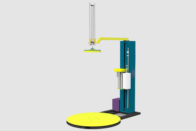 Envolvedora elástica con prensa superior