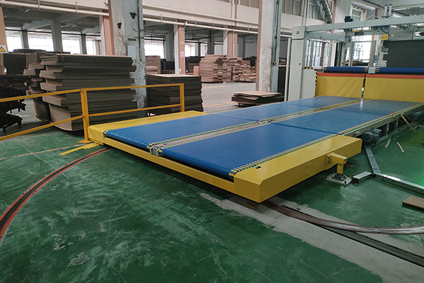 Carro de transferencia en ángulo recto